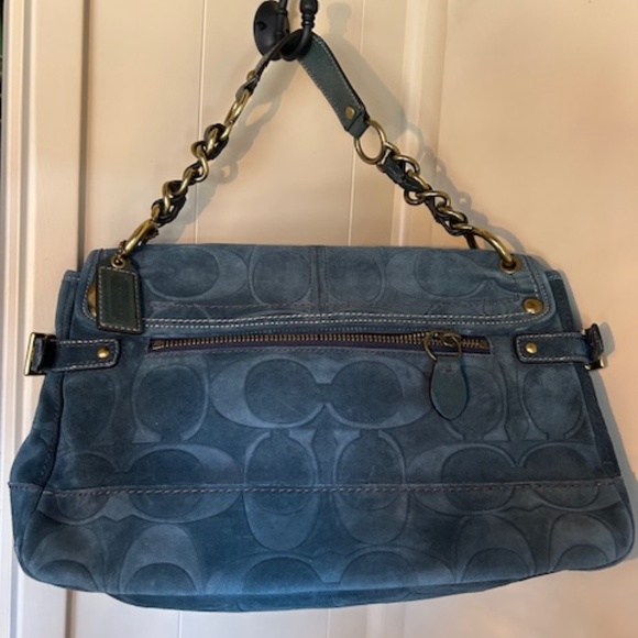 New Condition - Rare Coach Limited Edition Sue Leigh Suede Purse - Picture 6 of 6